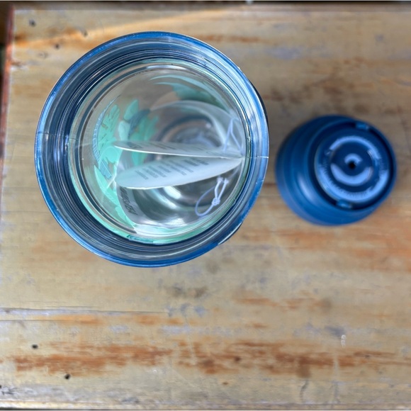 New David’s Tea Leafy Navy Iced Tea Press For Iced Tea On the Go 16oz - Picture 9 of 12